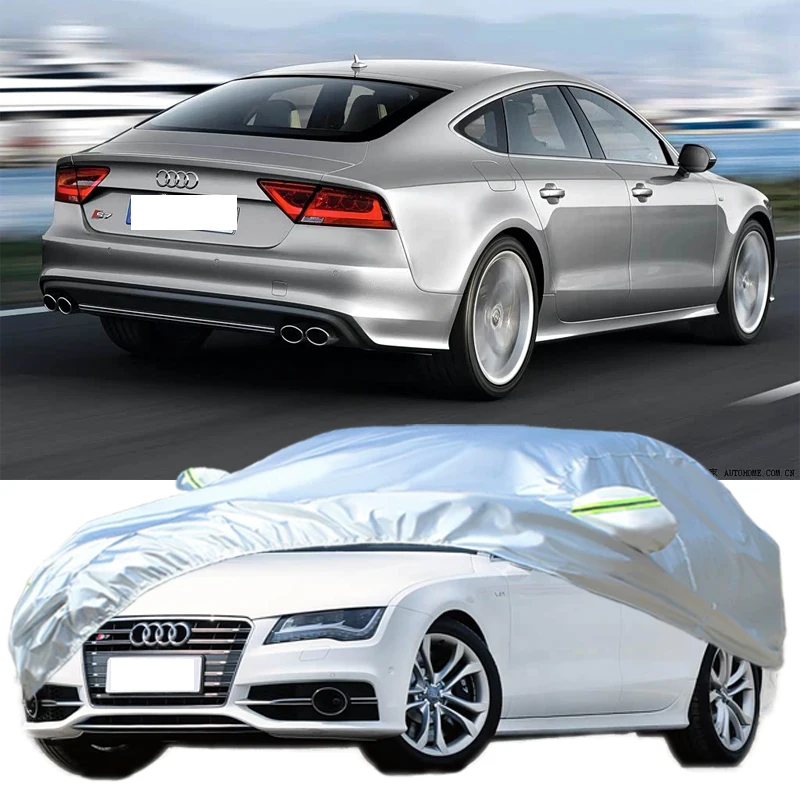 

Для Audi S7 наружная защита полный автомобильный чехол снежный чехол солнцезащитный козырек водостойкий пылезащитный внешние автомобильные аксессуары