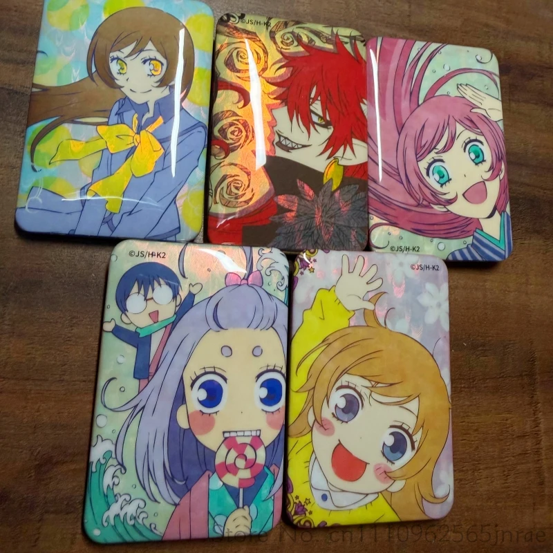 new in stockNullset Anime Badge Holographic Blue Light Kamisama Kiss Tomoe Nanami Vol.2  Collectible Anime Peripheral Decor view 2