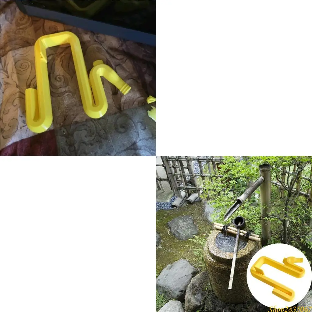 Suporte mangueira inundação para balde chuva não perfura calha para drenos, armazenamento cada, ensina 831F