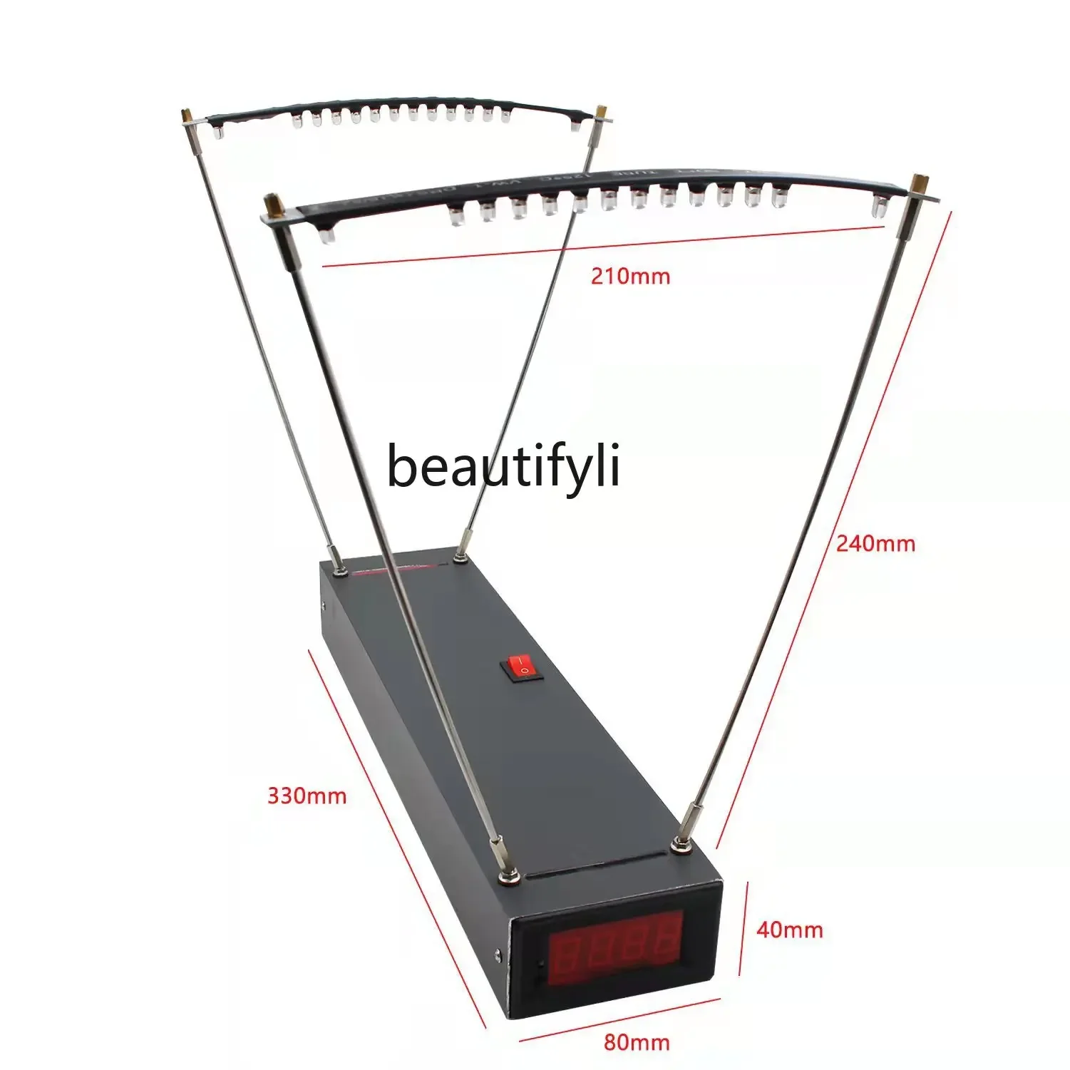 Asmt42 Skylight Slingshot Tachymeter, Maulkorb-Tachymeter, Pfeil- und Bogen-Tachymeter, erweiterte Speicherung, Daten