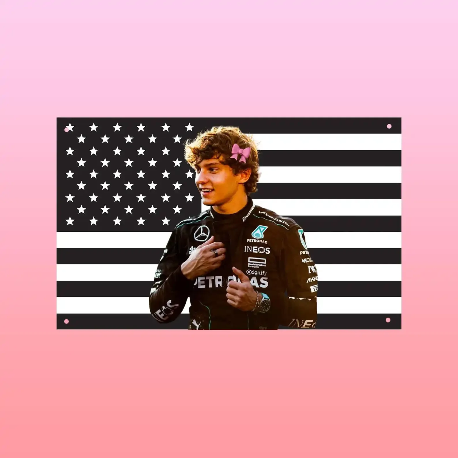K-Kimi A-Antonelli Black American Flag Home Decor Items Outdoor Decors Decoration Garage Flags for Bedrooms Barber Shop Flaga