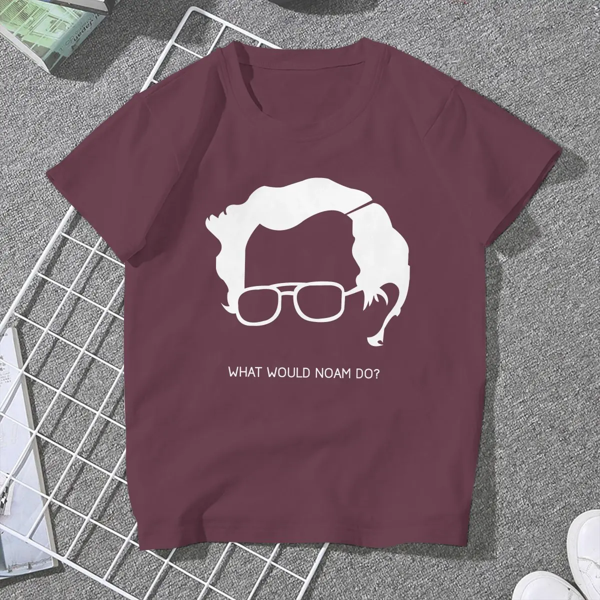 Noam Chomsky Hip Hop TShirt  Philosophy Style 4XL T Shirt Girl Tee Unique Gift Clothes