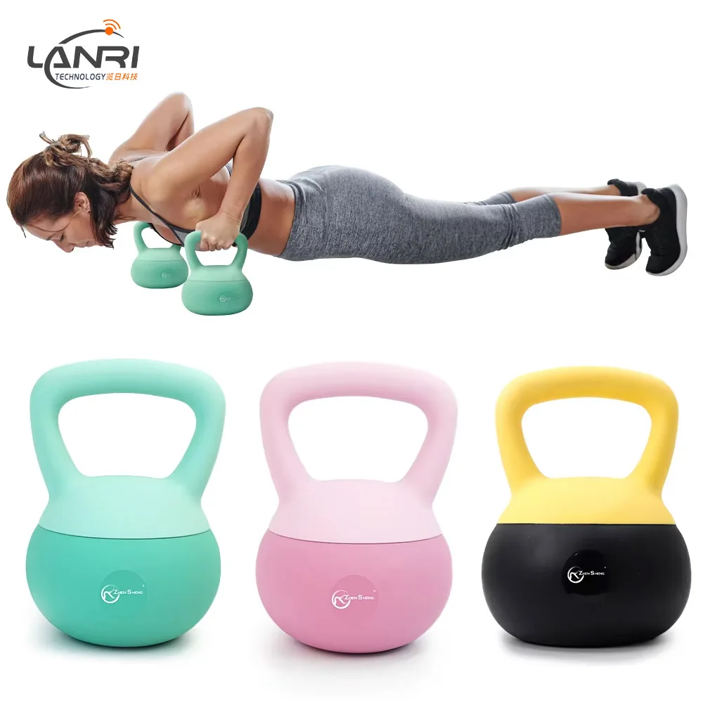 

Wholesale High Quality Custom Logo Soft Kettlebell PVC Rubber Fitness Equipment