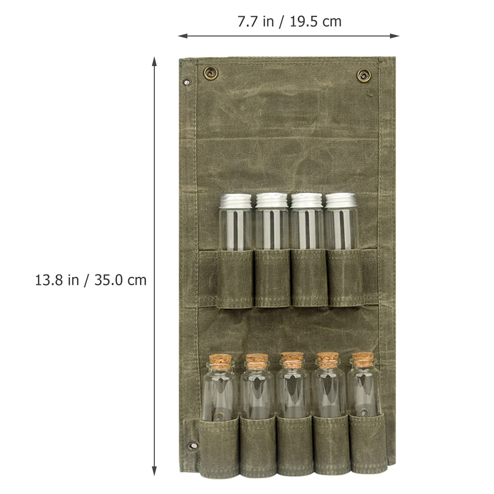 

Outdoor Travel Spice Holders Camping Picnic Containers Reusable Wear-Resistant Condiment Bottle Storage Bag Safe Practical