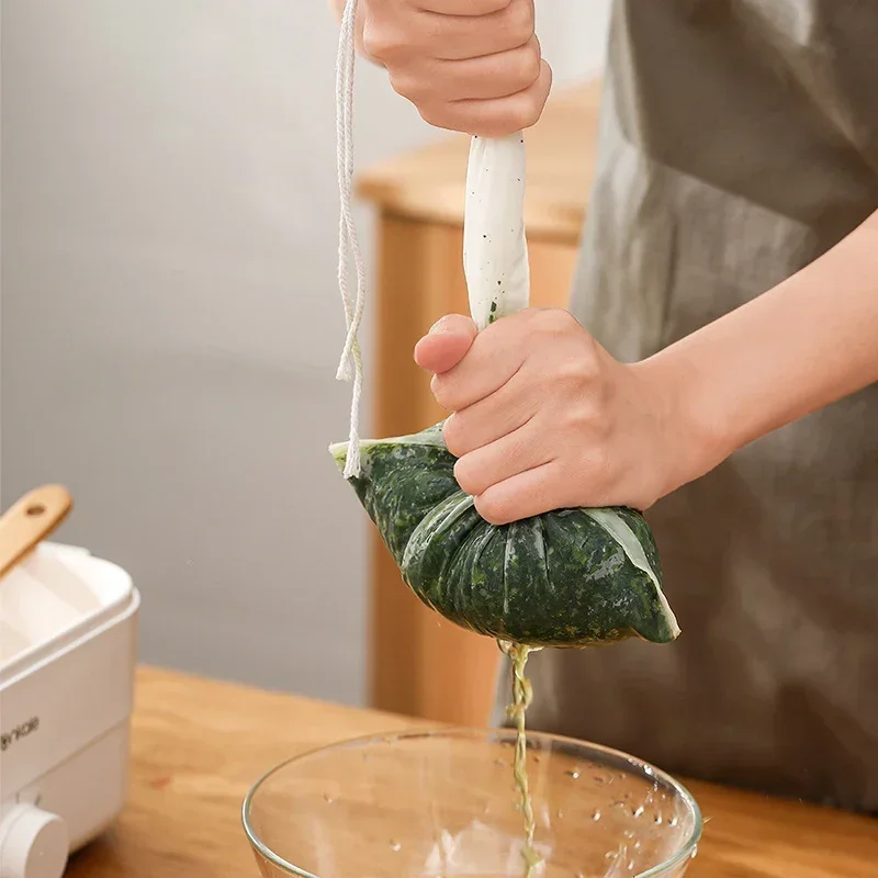 

Soybean milk filter bag kitchen gauze household juice wine filte residue bag mesh fruit vegetable strainer Practical convenient