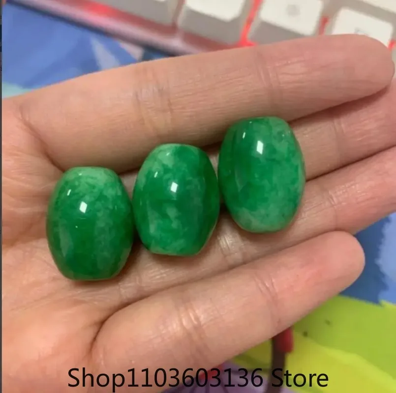 

10 шт., зеленый нефрит, 20 мм, круглые бусины, аксессуары, браслет «сделай сам», очаровательные ювелирные изделия, модный амулет на удачу ручной работы, подарки, новинка
