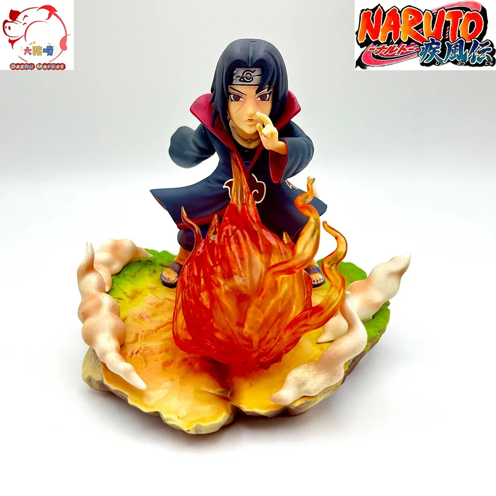 Anime Naruto Shippuden figurki postać Uchiha Itachi figurka Akatsuki Gk Model specjalna dekoracja stołu zabawki dla dzieci prezenty