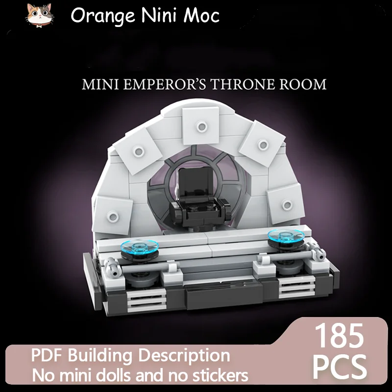 

Popular Star Movies Model MOC Building Bricks Mini Royal Throne Modular Technology Gifts Holiday Assemble Children Toys Suit