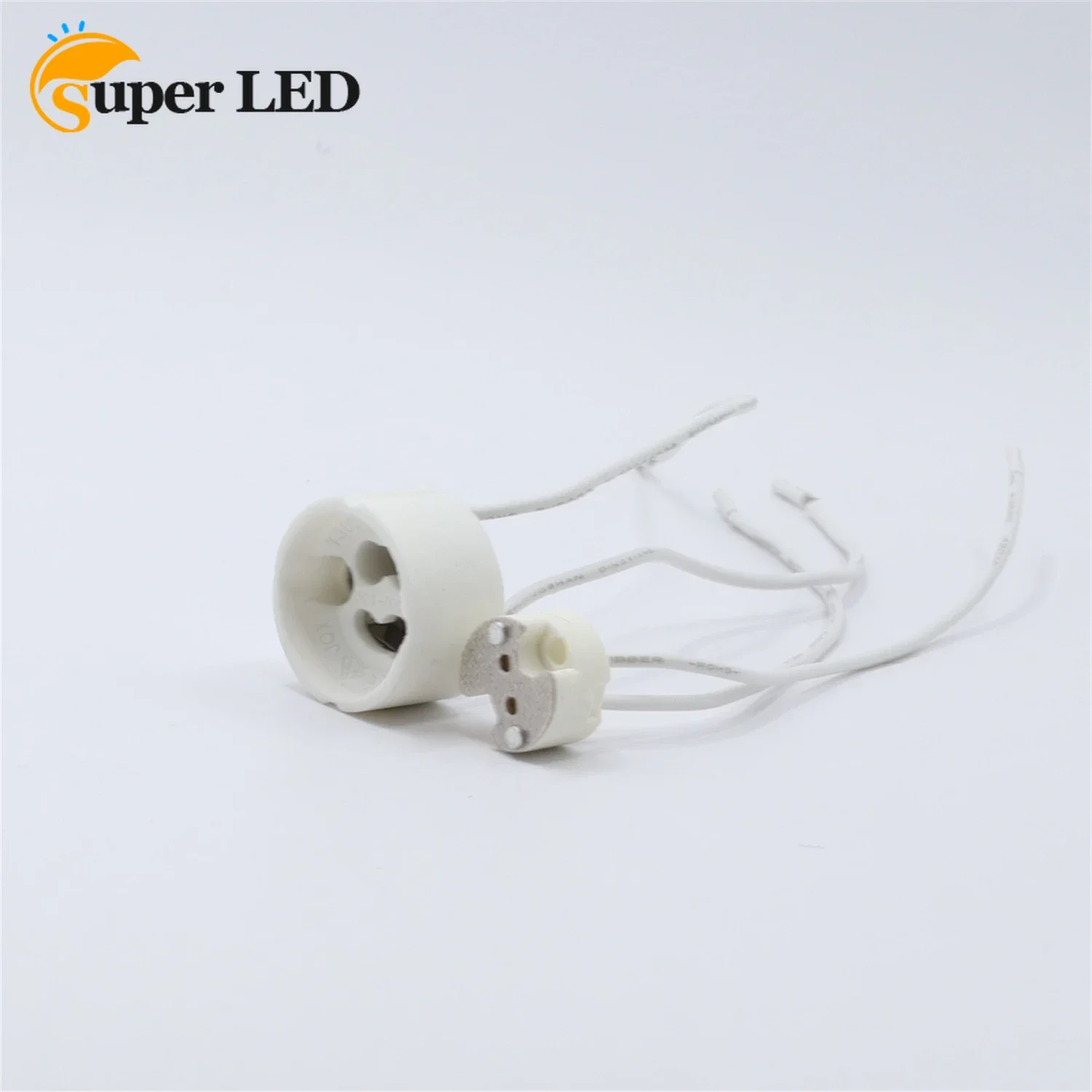 

Socket Lamp Base Holder Lamp Base GU10 MR16 Bulb Light Adapter Connector Converter Ceramic Wire for LED Bulb Halogen Lamp Light