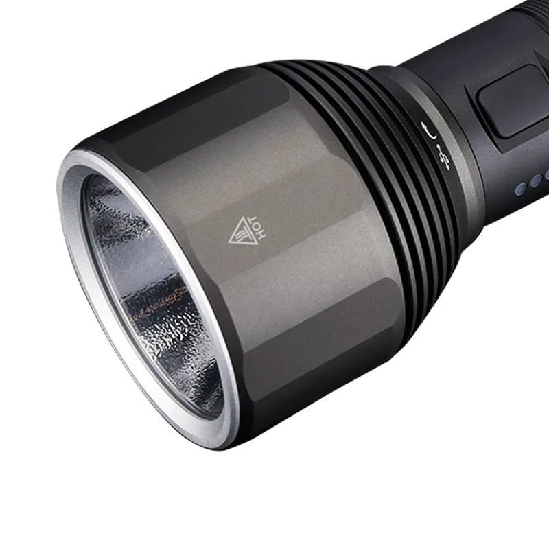 Nextorch E30 LED Flashlight with 26650 Battery, 2000 Lumens 380m Beam Distance, Type-C Direct Rechargeable, Turbo/SOS Modes, EDC