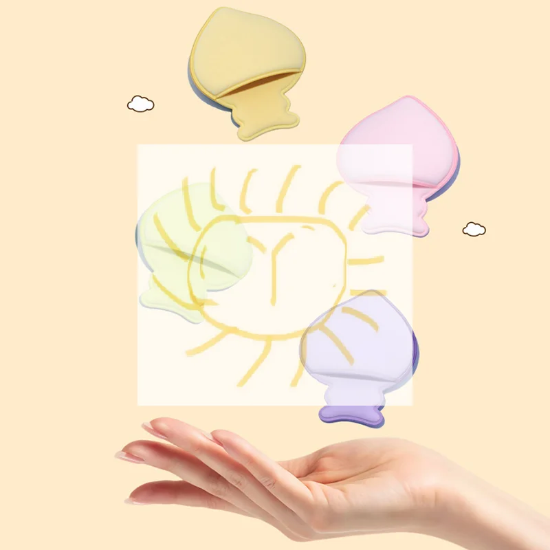 1 pz mini soffio per dita fondotinta piccolo cuscino d'aria spugna in polvere correttore viso BB Cream applicatore cosmetico strumenti per il trucco