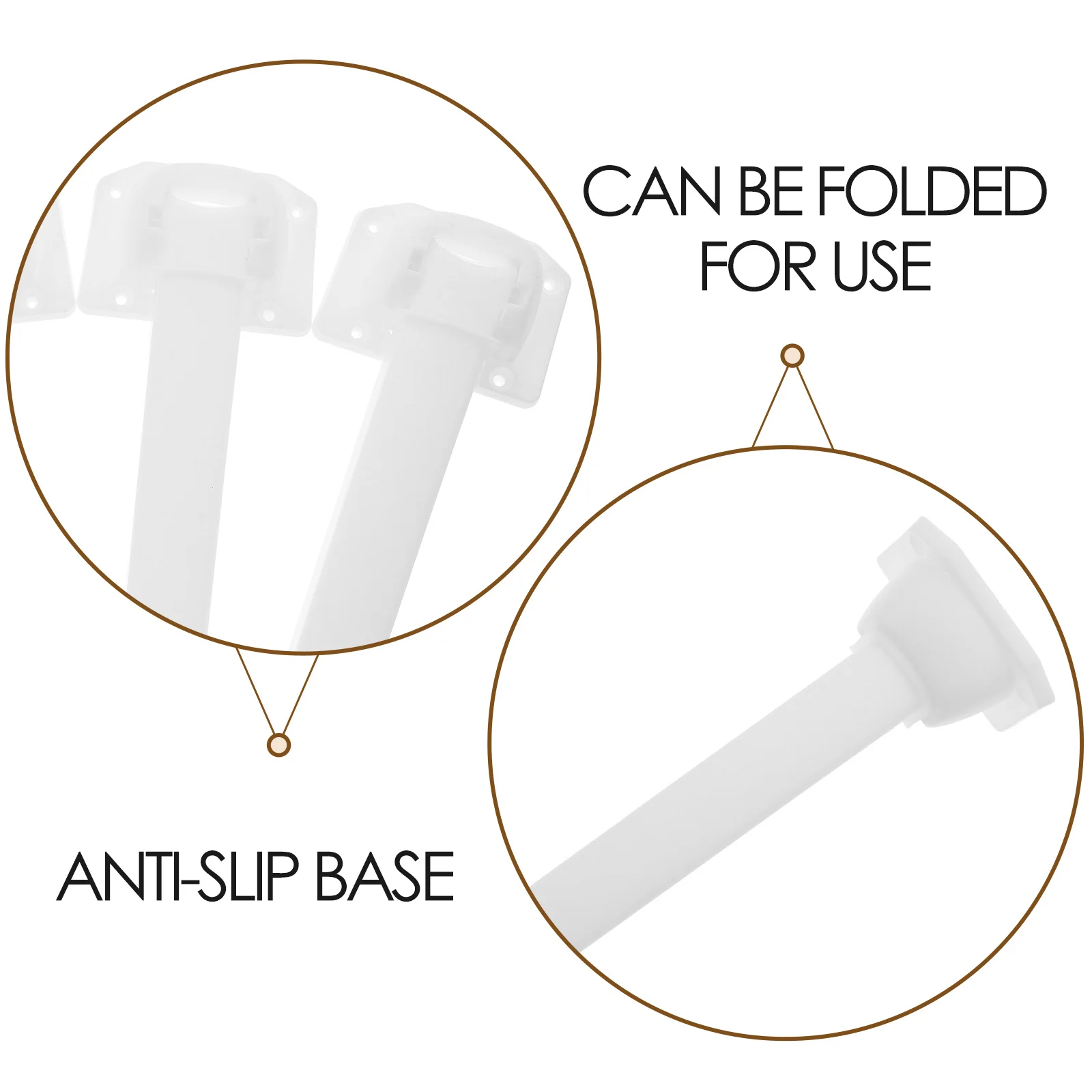 4 stücke Kunststoff Tisch Bein Klammern Faltbare Robust Für Laptop Schreibtisch Bett Studie Tisch Schrank Werkbank Möbel Unterstützung Ersatz