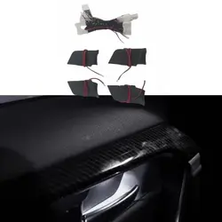 Car LED Door Bowl Armrest Atmosphere Light Interior Door Bowl Handle Ice Blue Decor Light For Toyota Rav4 2019 2020 2022 2023