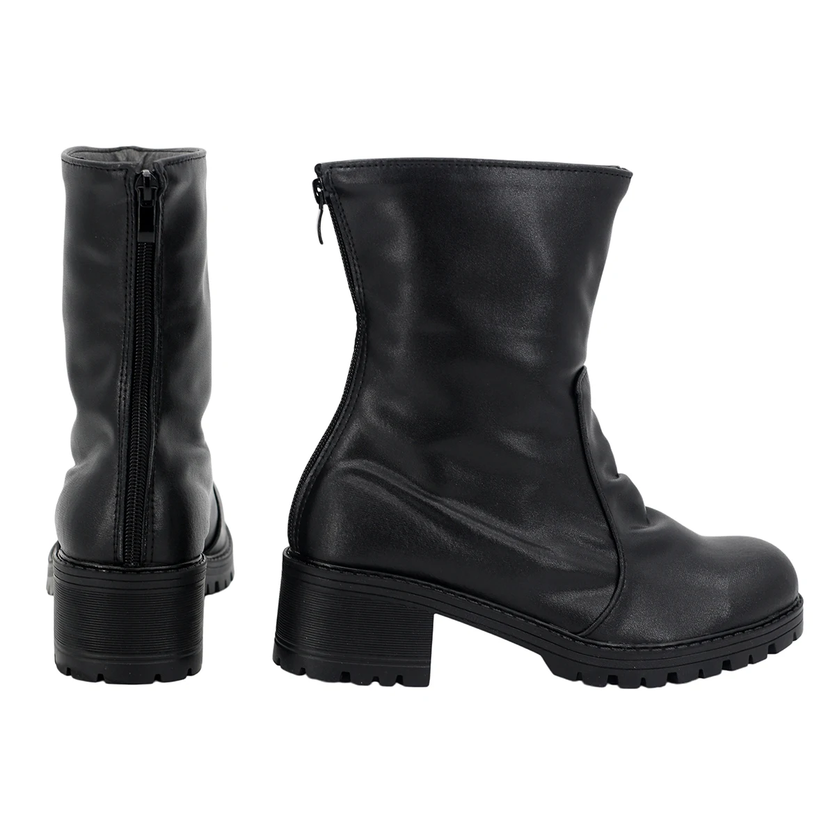Final Fantasy XIV Little Ladies Day Male Character Cosplay Shoes Black Boots