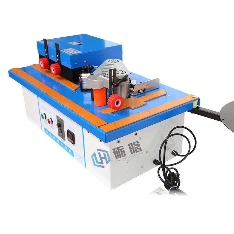 edge banding machine with auto gluing and trimming buffing and automatic end cutting