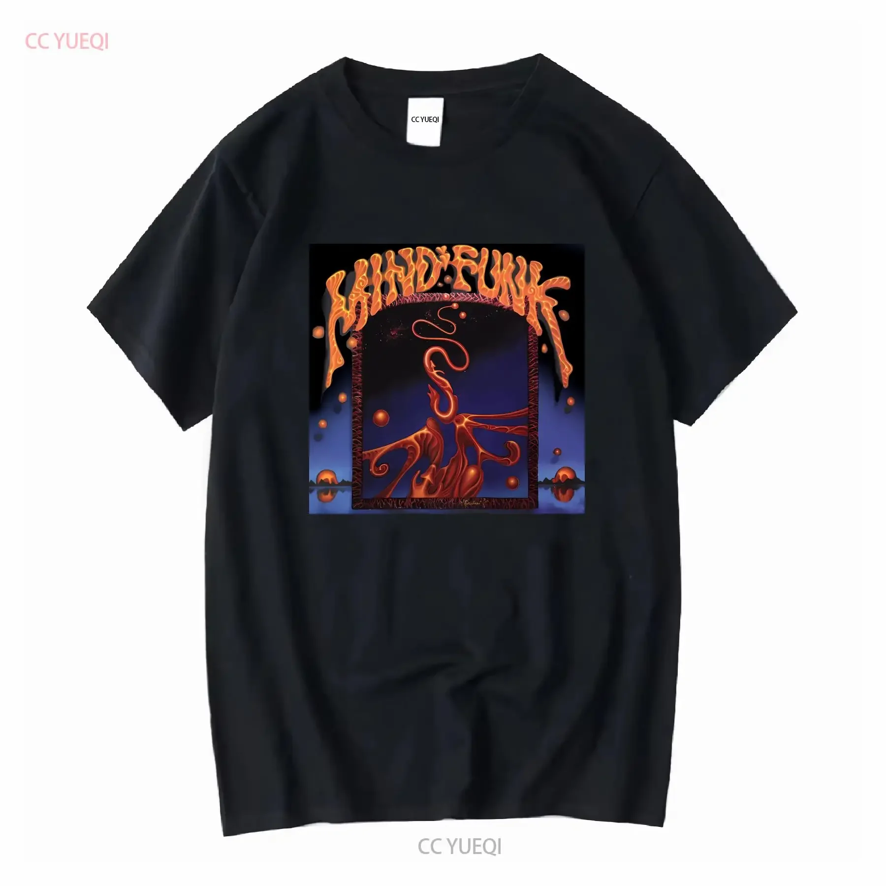 MINDFUNK T Shirt Vintage 1991 XL EU Tour LP Funk Metal Black Mind 7 long or short sleeves vintage Washed Unisex streetwear