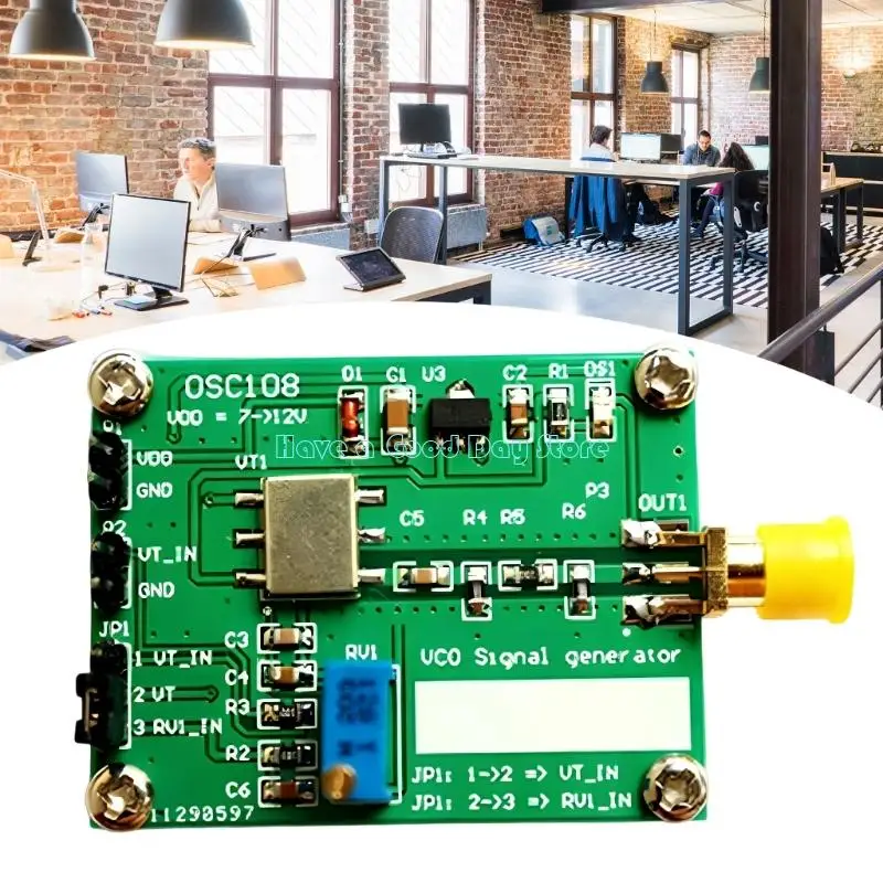 

462D 5,8 ГГц микроволновый генератор ГУН, управляемый напряжением, с высокочастотной стабильностью для приложений 5725 ~ 5850