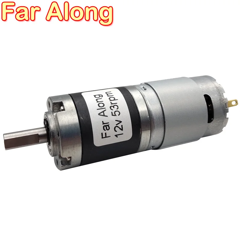 

1 Piece Miniature Planetary DC Gear Motor 12V 24V Adjustable Speed Can Be Reversed High Torque Low Speed Small Motor High Life