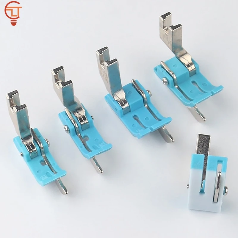 1pc Plastic SP-18 edge presser foot embedded line presser foot flat car plastic beef tendon edge presser foot sewing accessories