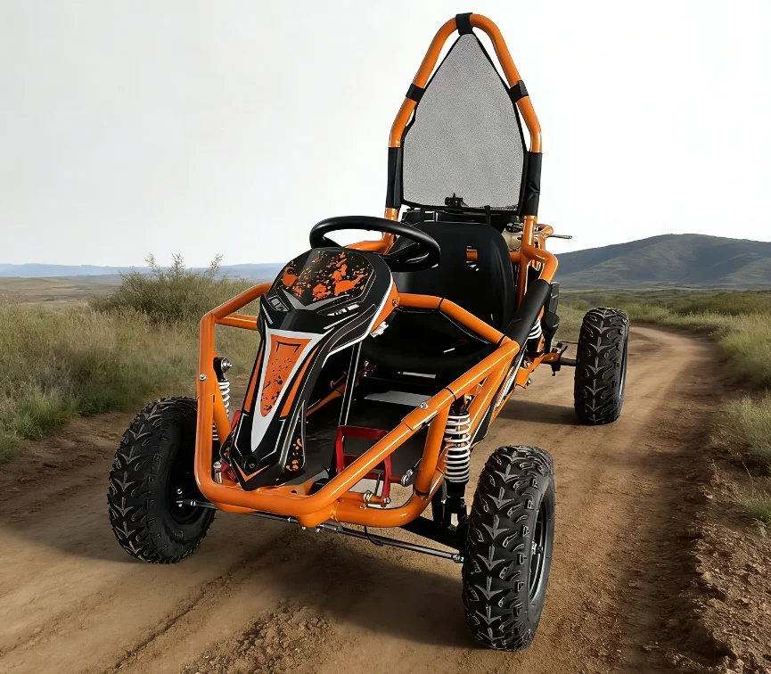 Quality Guaranteed 500W Go Kart Leisure Vehicle Scenic Spot Transport Easy To Drive For Amusement Park