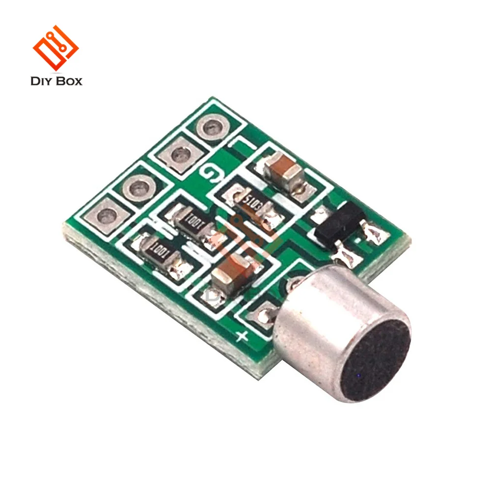 1/2/3/5pcs Mini Microfono Modulo Amplificatore Audio Altoparlante Circuito DC 2.5-9V 14x12mm Accessori Microfono