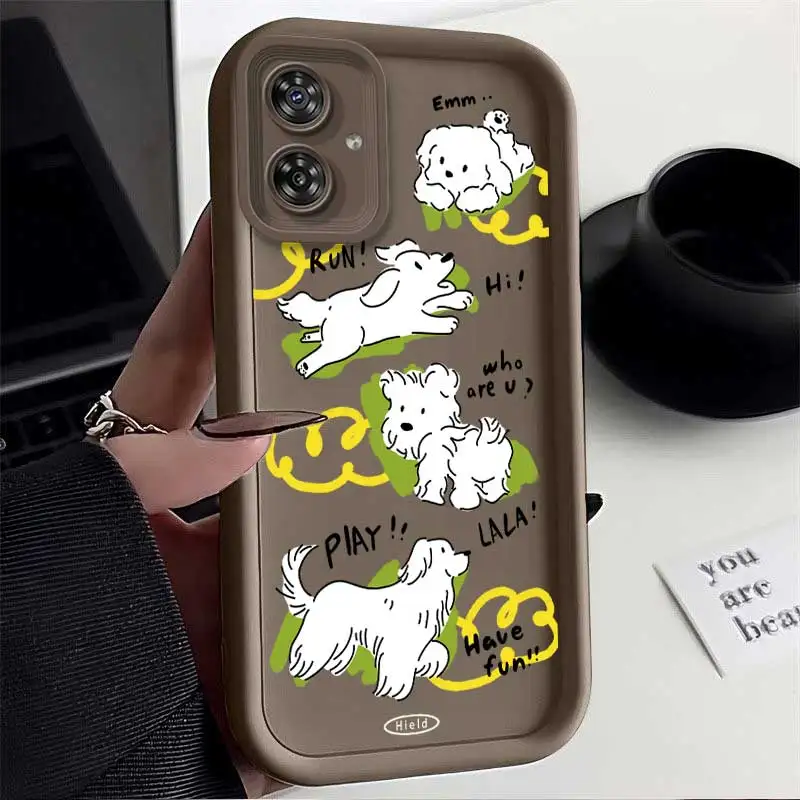 G54 Cute Pals Sky Eye Ladder Phone Case For Motorola Moto G54 Cover