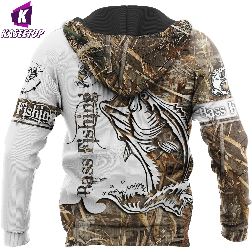 Bass Fishing Sport Muddy Water Camo Tattoo 3D Printed Mens Zip Up Hoodie Sweatshirt Streetwear Unisex Casual Tracksuits Hoodies