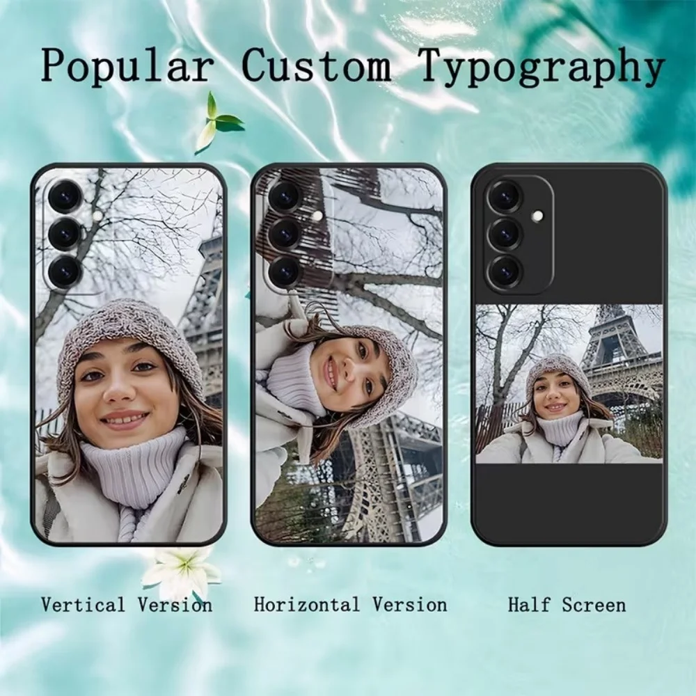 DIY Customized Personalized Phone Case For Samsung S26 S25 S24 S23 S22 S21 Uitra Plus FE 5G Custom Photo Soft TPU Anti Fall Case
