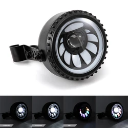 E-Bike 48V Snowmobile Headlights Electric Bike Waterproof LED Front Light Aluminium Alloy Night Safe Riding Accessories