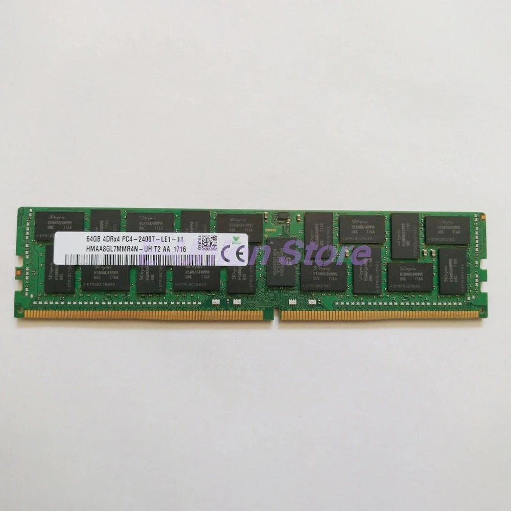 

RAM 64GB DDR4 2400MHz REG 4DRX4 PC4-2400T-L LRDIMM For SK Hynix Server Memory