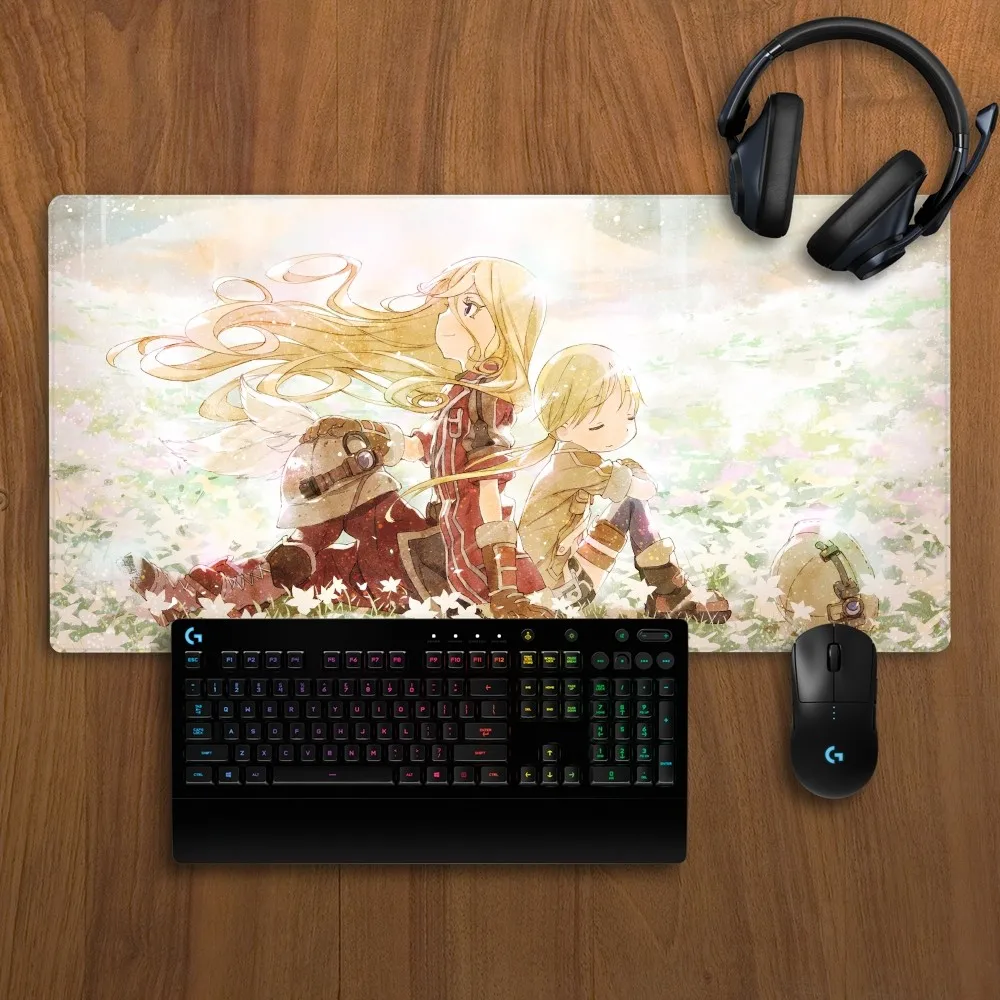 Bilibili hergestellt in Abgrund Mouse pad rutsch feste Locke dge Office Student Gaming verdickt große Schreib block Kissen