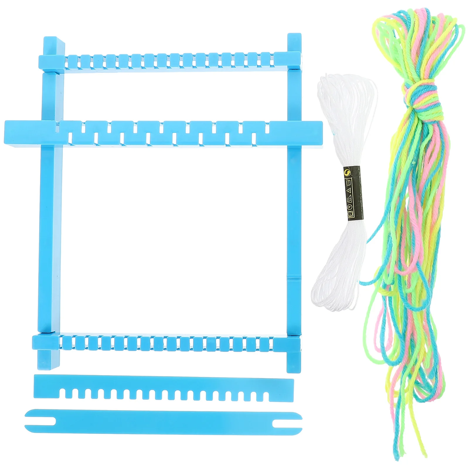 1Set Webstuhl-Lernbausatz für Kinder, DIY-Bastelaktivität, frühes Lernen, maschinell, Spaß, Eltern-Kind-Interaktion, kreativ