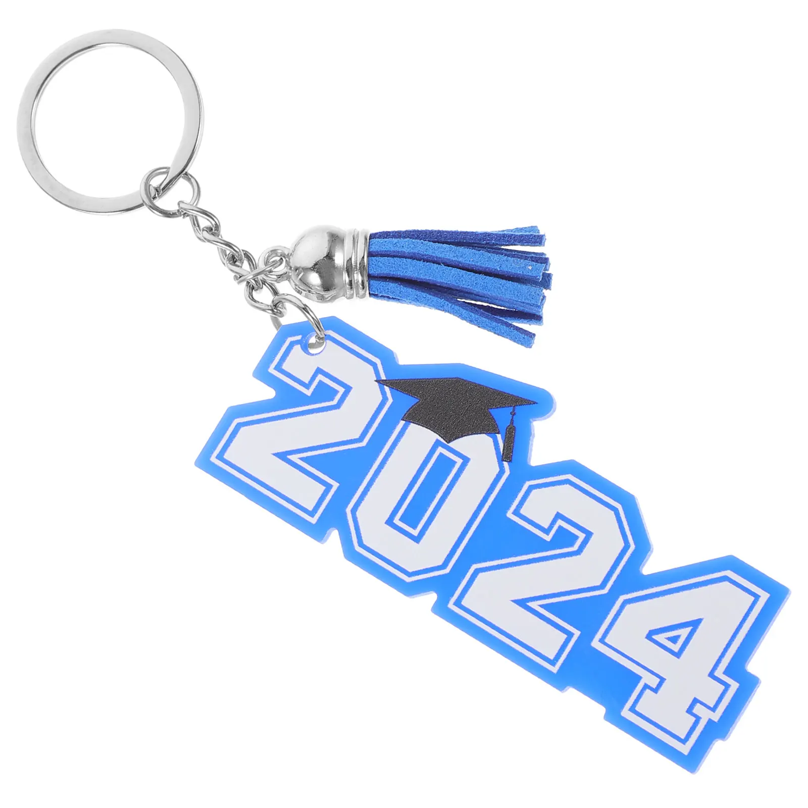 

Graduation Keychain Acrylic Material Retractable Key Holder Locket Bag Hanging nament Gift Grad Party Favors Student Present