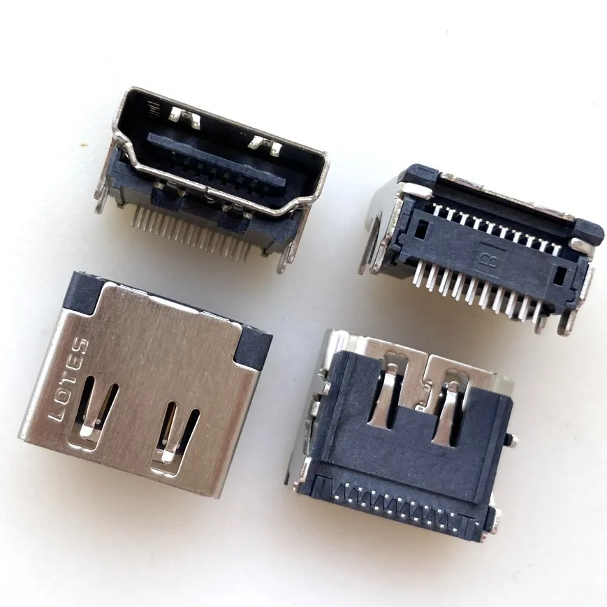 For LOTES_AHDM0008 -P002A HDMI socket high definition transmission interface, female base 19P direct plug DIP