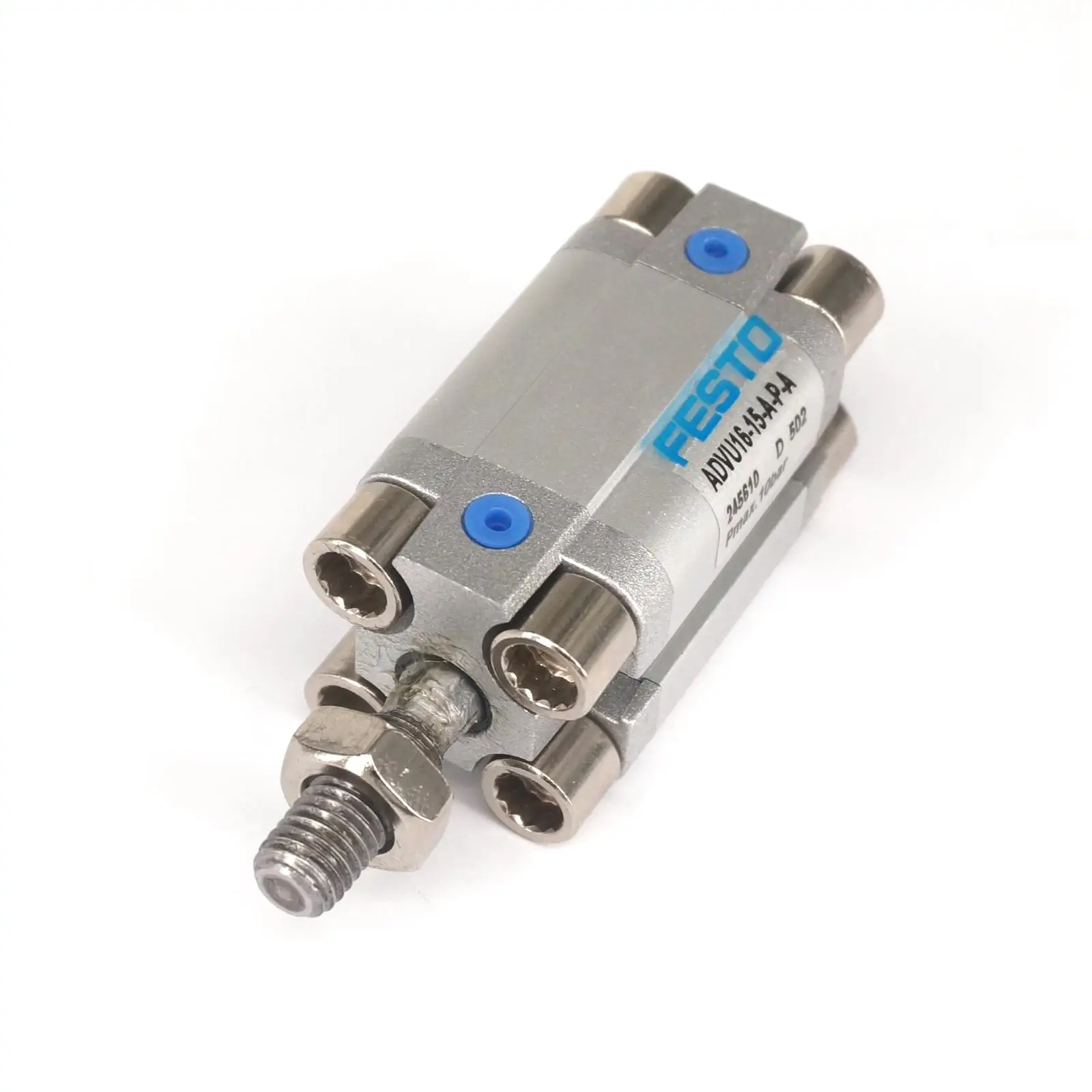 

ADVU-16-15-A-P-A Compact Pneumatic Cylinder Bore 16mm Stroke 15mm Double Acting With Magnet