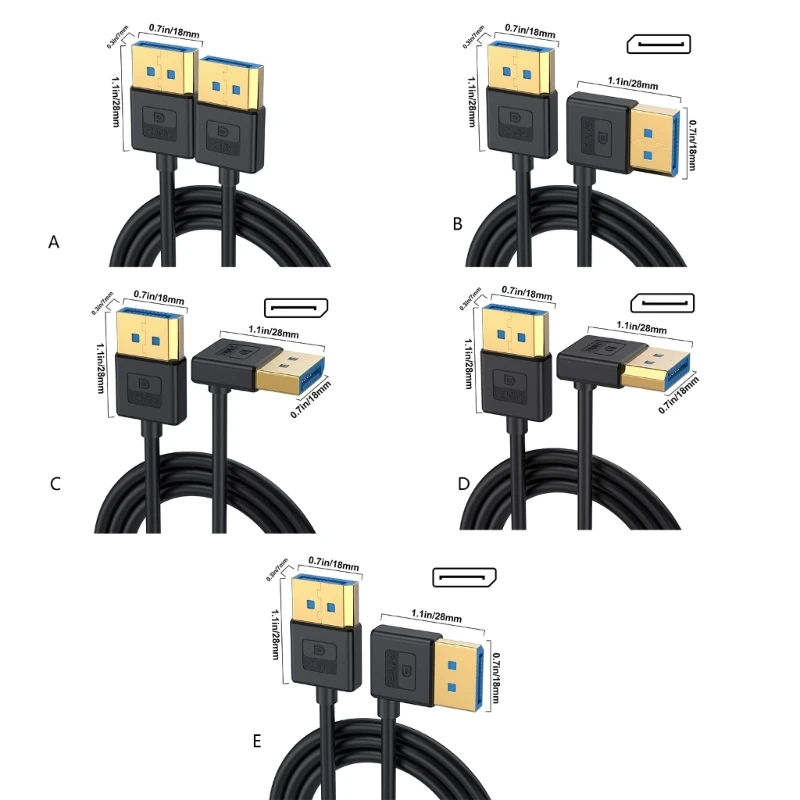 สายเคเบิล DisplayPort DP1.4 แบบซิลิโคนแบบยืดหยุ่นที่มีความละเอียดสูง 8K60Hz และ 4K/144Hz รองรับความยาวต่างๆ