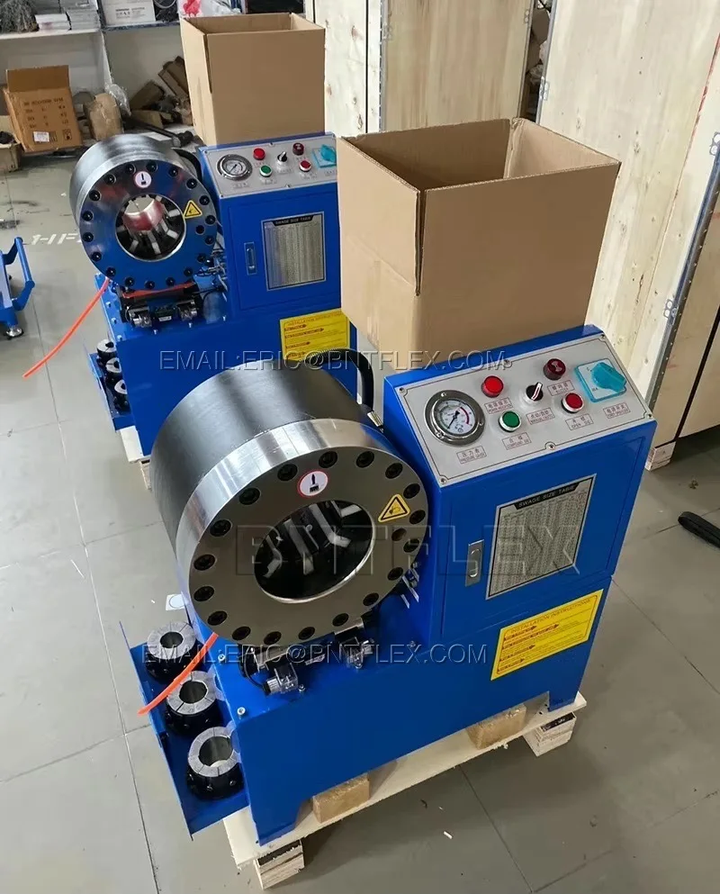 آلة تجعيد الخراطيم المطاطية الهيدروليكية اليدوية المحمولة #5