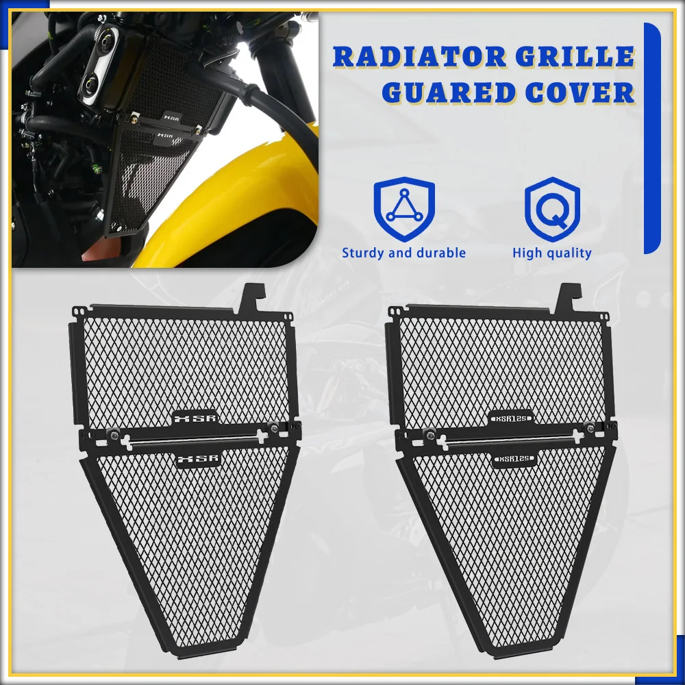 

Motorcycle Accessories Radiator Grille Guard Cover Protection For Yamaha XSR125 XSR-125 MT-125 XSR MT 125 2021 2022 2023 2024