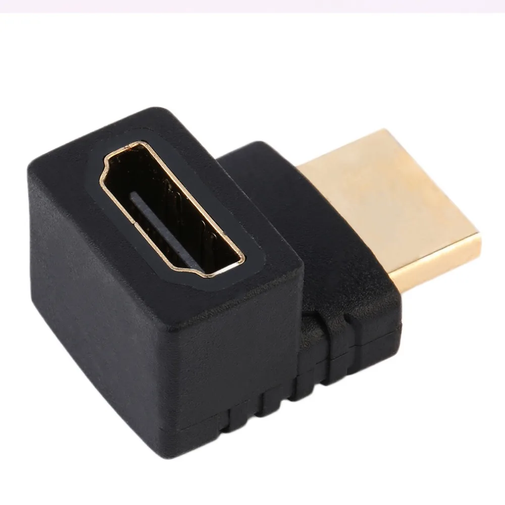 

Hot 270 Degree Right Angled HDMI-compatible Adapter A Male to Female Cable Coupler Adaptor For HDTV Dropshipping Wholesale