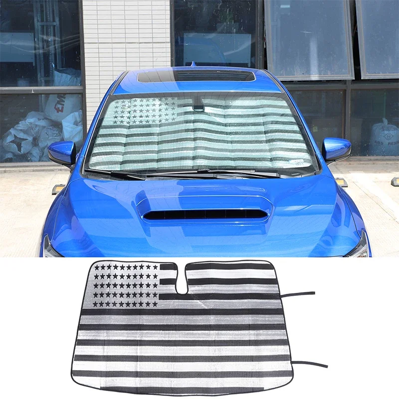 

For Subaru WRX 2022+ Car Front Windshield Anti-UV Sun Shade Aluminum Foil Interior Accessories