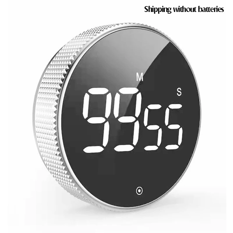 1/2pcs Digital Kitchen Timers Visual timers Large LED Display Magnetic Countdown Countup Timer for Classroom Cooking Fitness