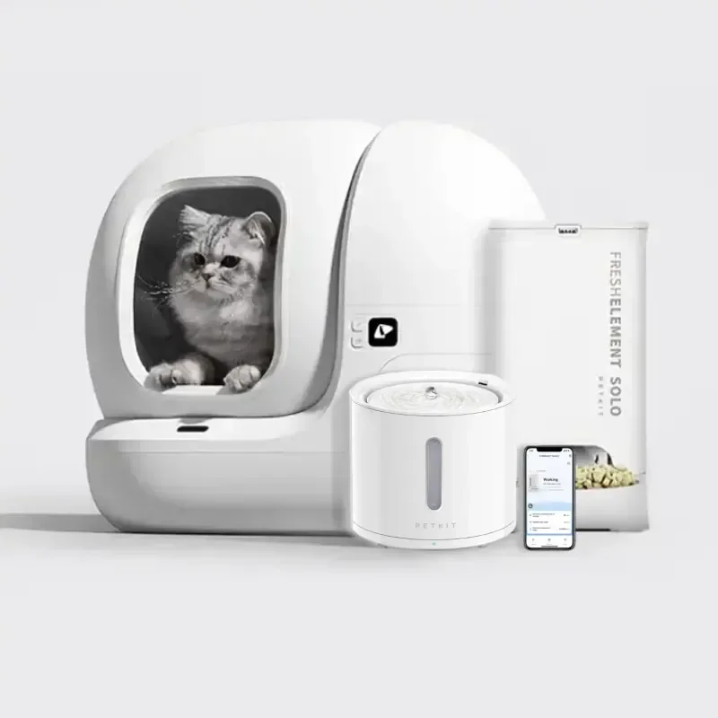 

Умная коробка для кошек Очень большая самоочищающаяся коробка для кошек
