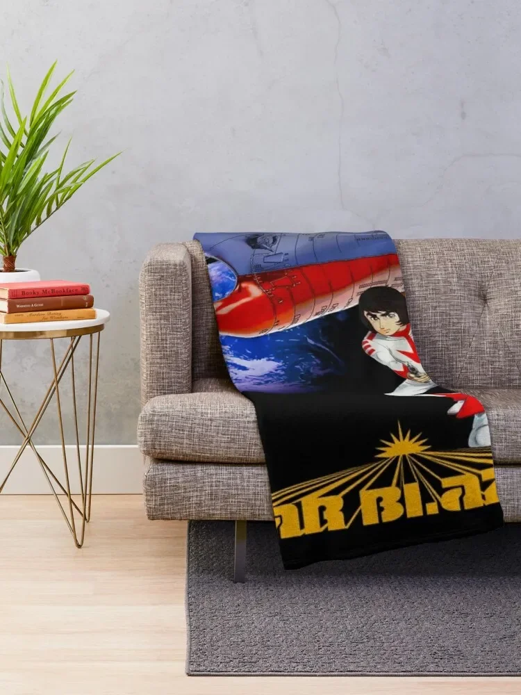 Star Blazers Classic T-Shirt Wild Star And Nova Throw Blanket Shaggy Loose Blankets