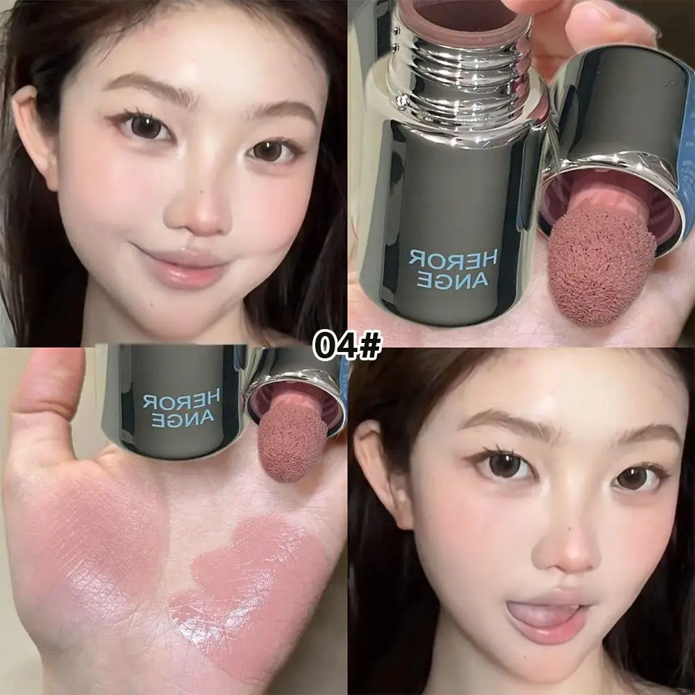 Fard liquido per il viso Liscio Guancia Mousse per occhi Fard Matte Glitter Evidenziatore Stick Rouge Trucco contorno impermeabile ﻿