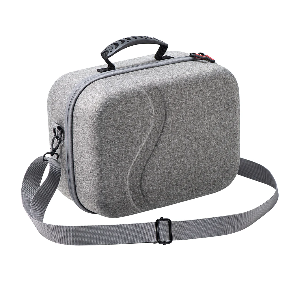 حقيبة حمل صلبة مقاومة للماء لسماعات الألعاب مع حزام كتف وحقيبة واقية لملحقات Meta Quest 3S VR