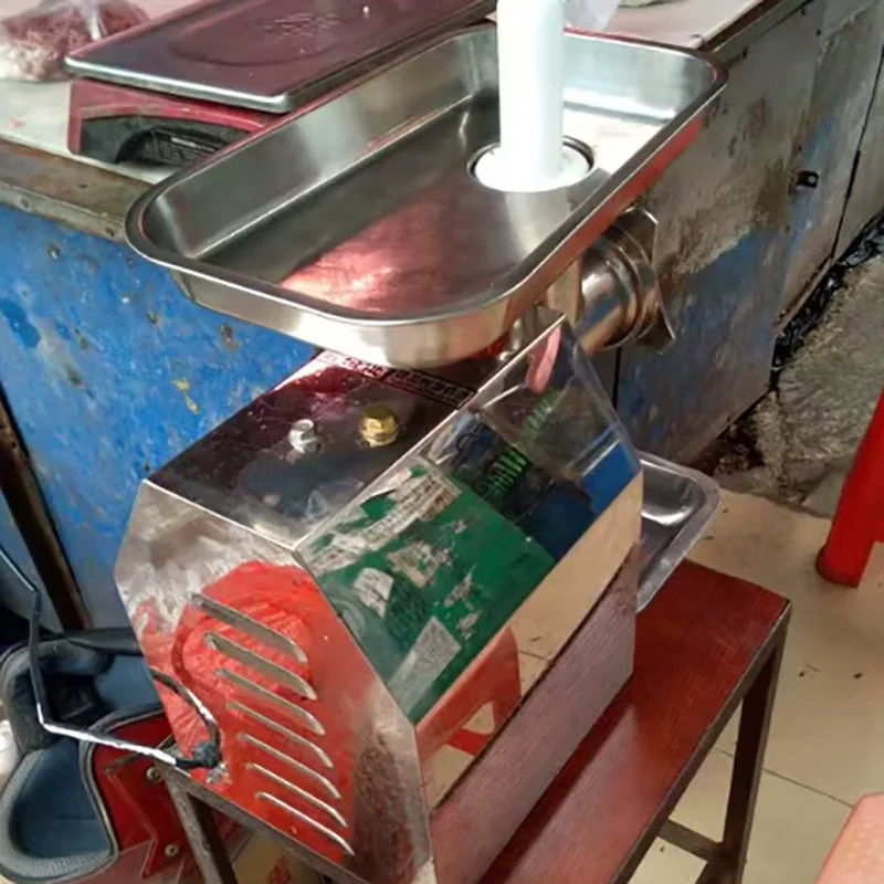 Commercial Electrical Appliances Desktop Large Capacity Suitable for Sausage Making Electric Meat Grinder