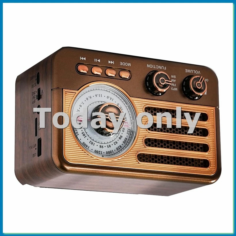 Portable Retro Radi…