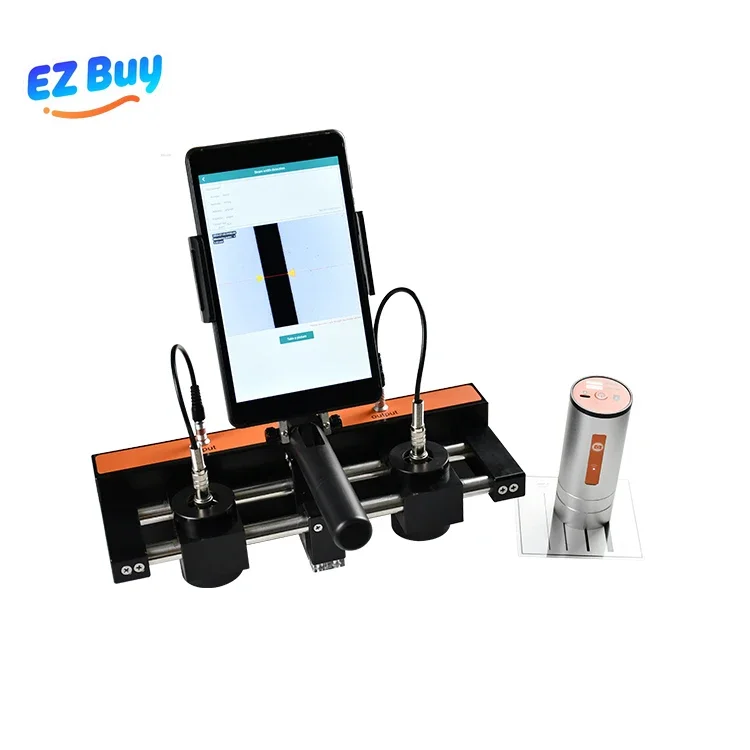 NickNickMultifunction sonic Concrete Crack Detector For Measure Crack Width and Depth