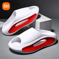 Xiaomi Sneaker Slippers For Women Men Thick Bottom Platform Slides Soft EVA Hollow Unisex Sports Sandals Casual Beach Shoes