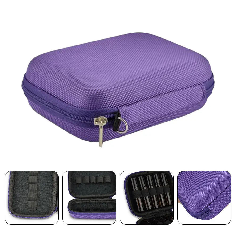 

Кейс для хранения эфирных масел на 10 флаконов, портативный водонепроницаемый защитный органайзер для путешествий, держатель для эфирных масел